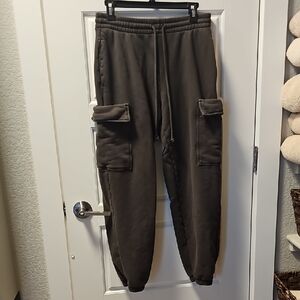 Velvet By Graham & Spencer Autumn Fleece Lumi Sweatpant Thicket Deep Green XS